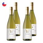 Kit 4 Vinhos Ventisquero Tantehue Chardonnay Branco Chile 750ml