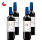 Kit 4 Vinhos Ventisquero Tantehue Merlot Tinto Chile 750ml