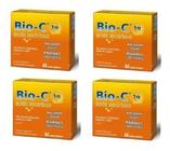 Kit 4 Vitamina C 1g 30 Comprimidos Efervescentes