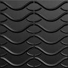 KIT 40 Placas 3D PVC Preto Decoração Revestimento PREMIUM de Parede e Teto (10m²) - DRAGON