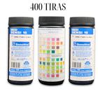 Kit 400 Tiras Para Uriánalise Urina Com 10 Parametros Reagentes