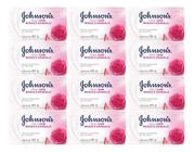 Kit 48 Sabonete Johnson's em Barra Rosas e Sândalo 80g