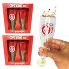 Kit 4Un Copos Munich Vidro Tulipa Cerveja Chopp Time