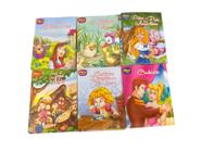 Kit 4un Mini Livros infantis Livrinho histórias famosas
