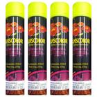 Kit 4uni Spray Premium Luminosa Amarelo 350ml - Lukscolor