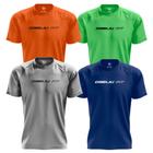 Kit 4x Camisetas Dry Fit Treino Academia Basic Collection Dabliu Fit