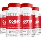 Kit 4x Coenzima Q10 100mg Duom 100% Suplemento Natural Vitaminas Original 60 Capsulas