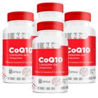 Kit 4x coenzima q10 60 cápsulas duom coq10 100mg por cápsula