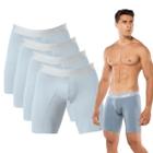 Kit 4x Cueca Box Longleg Masculina Esportiva Assadura Keeper
