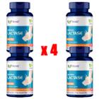 Kit 4x Enzima Lactase Muwiz 60 Cápsulas 400mg - P/ Intolerância à Lactose