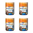 Kit 4X Nutra Senior Adulto 50+ Diabetics Care Complemento Alimentar 800g - 28 Vitaminas e Minerais