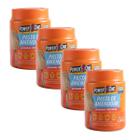 Kit 4x Pasta Amendoim Crocante Power One 1kg