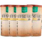 Kit 4x Potes Latas Nutri Yeast Flakes Levedura Nutricional Flocos Suplemento Alimentar 100% Pura Natural - 300g Nutrify
