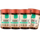 Kit 4x Potes Magnésio Bisglicinato Suplemento 1400mg Natural - 240 Cápsulas Puro Original Nutrify Concentrado