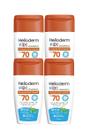 Kit 4x Protetor Solar Corporal Helioderm Fps70 Kids 120ml