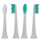 Kit 4x Refil Compatível com Escova Dental Elétrica Colgate Philips Sonicare Easyclean Essence Plus SonicPro 10 30 50 70 Kids HX6581 HX3211
