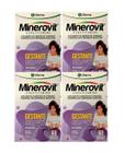 Kit 4x Suplemento Minerovit Gestante C/60 Comp - Cifarma