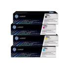 Kit 4x Toner HP 126A CP1025 CP1020 M175A B+C+Y+M Original