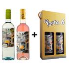Kit 4x Vinhos Portugueses Porta 6 Branco/Rosé + Pack 2 Tintos