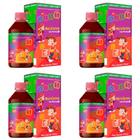 Kit 4x Vita Kids Labornatus 250ml Muito Gostoso Sabor Morango Sem açúcar