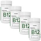 Kit 4x Vitamina B12 Metilcobalamina 60 Cápsulas Natunéctar Comprimidos 9,9mcg Suplementos - Natunectar