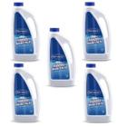 Kit 5 Algicida Manutenção Hidroazul 1 Lt Elimina Algas E PREVINE ALGAS DA PISCINA