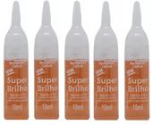 Kit 5 Ampolas de Trat Skafe Capilar Super Brilho 10ml