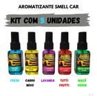 Kit 5 Aromatizantes Cheirinho Pra Carro 40ml Cada