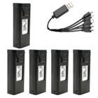 Kit 5 Baterias E88, com Cabo de Carregamento Usb-Micro Usb, com 5 entradas - A1