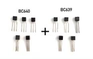 Kit 5 BC639 + 5 BC640 Par Complementar - Original