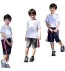 Kit 5 Bermudas Masculina Infantil Tactel Ref 214