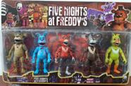 Kit 5 Bonecos Five Nights At Freddy 'S Fnaf Action Figure - Hvmix