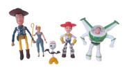 Kit 5 Bonecos Divertidos Toy Story Brinquedo Crianças