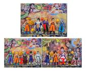 Kit 3 Bonecos Dragon Ball Z Goku Ssj, Goku Ssj Blue E Vegeta - Super Size  Figure Collection - Colecionáveis - Magazine Luiza