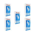 Kit 5 Cabos Carreg Kingo P/ Iphone 13 Mini 2MT Qualidade Top