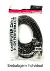 Kit 5 Cabos Usb Para Impressora 10m - 10 Metros Am/bm Nfe Atacado - RB TRONICS