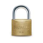 Kit 5 Cadeado De latão Maciço Com Haste Curta Papaiz Cr 45mm