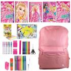 Kit 5 Caderno Barbie Brochurão Grande A4 42 Material Escolar - Foroni