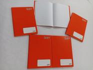 Kit 5 Caderno Stiff 1/4 48fls Vermelho