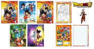 Kit 5 Cadernos Dragon Ball Super Brochurão Dbz 96 Fls São Domingos