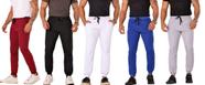 Kit 5 Calças Masculina Jogger Atacado Moletom Lisa Premium