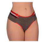 KIT 5 Calcinhas Mescla Tanga Confort Renda Lingerie 