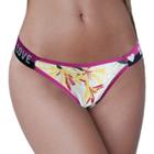 Kit 5 Calcinhas Tanga em Ribana My Colors - Boka Love Estampada