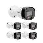 Kit 5 Câmeras Multi HD 2 Megapixels 20m VHD 1220 B FULL COLOR Intelbras