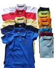 Kit 5 Camisa Gola Polo Masculino infantil e Juvenil