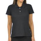 Kit 5 Camisas Polo Femininas Camiseta Gola Atacado Piquet