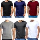 kit 5 Camiseta Básica Cores Masculina Malha