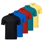 Kit 5 Camiseta Gola Polo Masculino Atacado