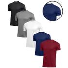 Kit 5 Camiseta Masculina Dry Fit Academia Fitness Esportiva