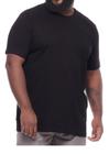 Kit 5 Camiseta Plus Size Lisa Básica Masculina Camiseta Plus Size G1 G2 G3 Camiseta Tamanho Grande